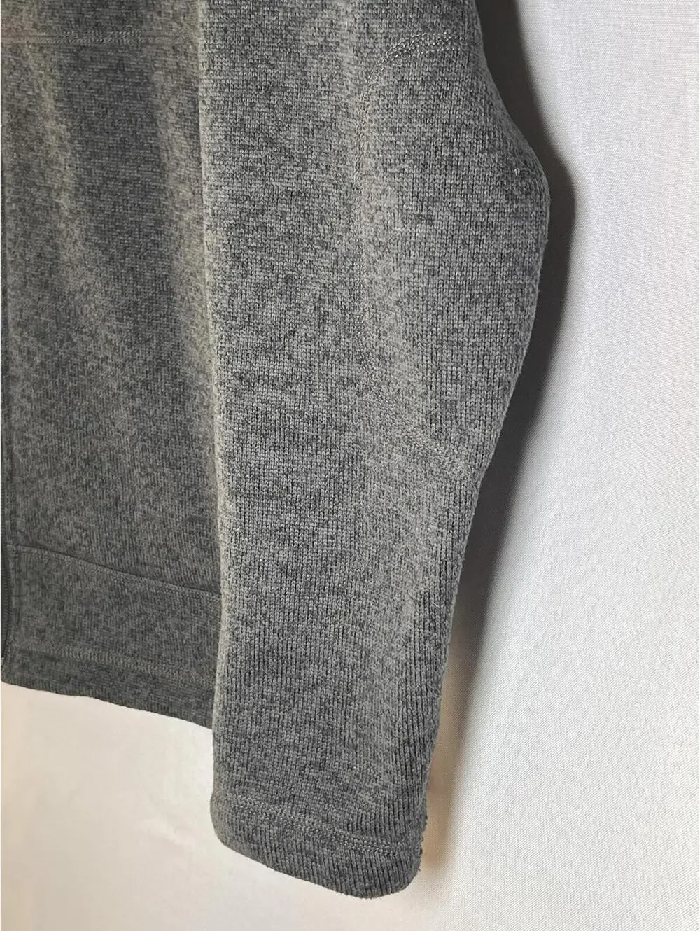 The North Face Men’s Gray Full Zip Fleece Jacket Size Small